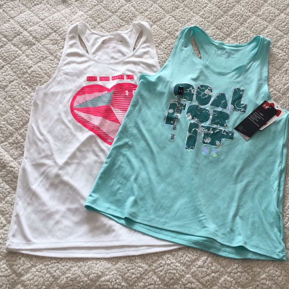 Under Armour Girls (XL) Tank Top Set